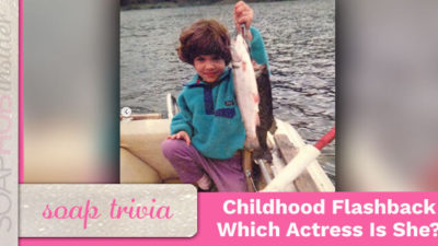 Who Did This Little Fishing Enthusiast Grow Up To Play On Soaps?