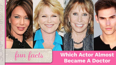 Which Soap Star Nearly Retired And Enrolled In A Pre-Med Program?
