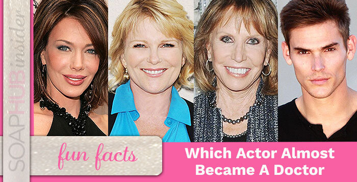 Which Soap Star Nearly Retired And Enrolled In A Pre-Med Program