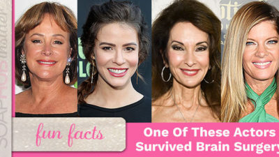 Which Soap Star Underwent Speciality Surgery To Remove A Brain Tumor?