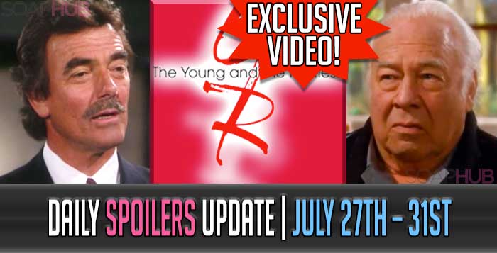 The Young and the Restless spoilers July 27-31