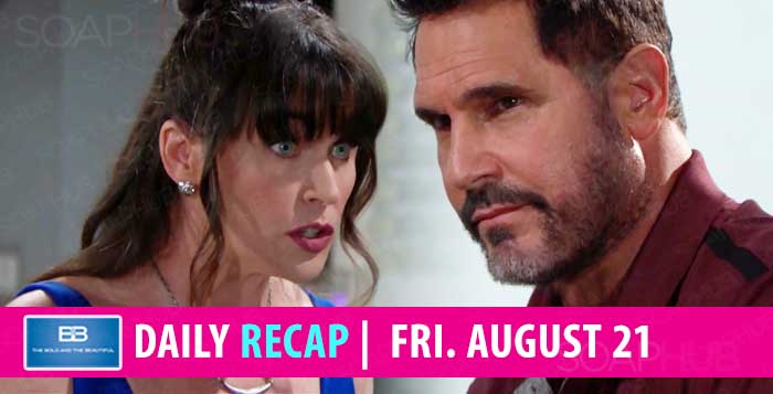 The Bold and the Beautiful Recap August 21 2020