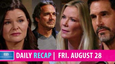 The Bold and the Beautiful Recap: The Logan Sisters Lost Their Men