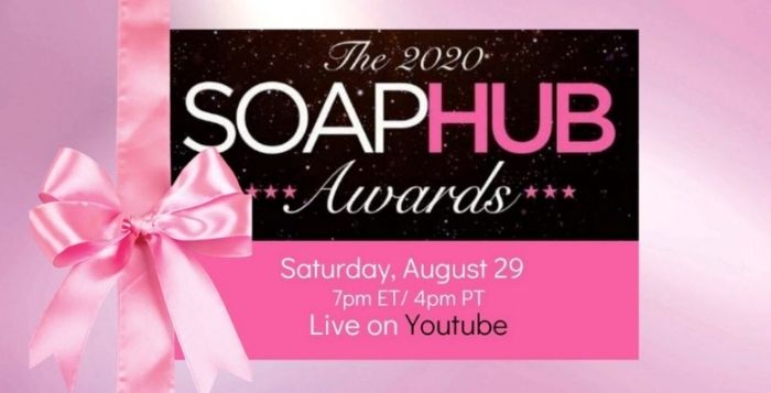 Watch the Soap Hub Awards on YouTube: Happening Saturday, August 29