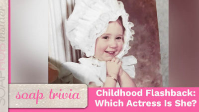 Who Did This Bonnet-Wearing Little Cutie Grow Up To Play On Soaps?