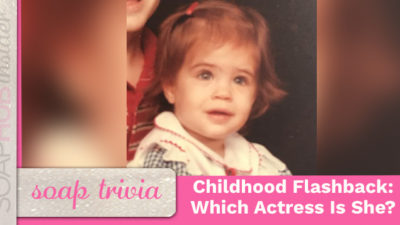 Who Did This Cutie With The Red Barrette Grow Up To Play On Soaps?