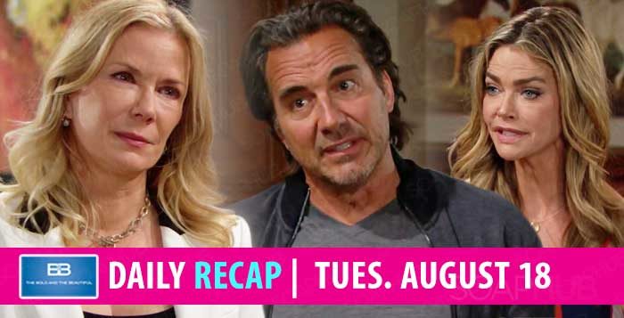 The Bold and the Beautiful Recap: Ridge and Shauna Have Regrets