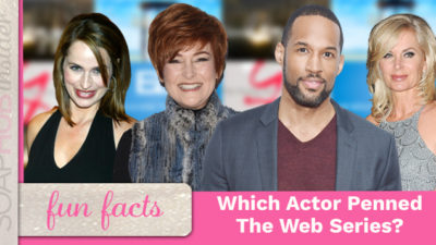 Which Soap Star Co-Wrote Their Soap’s First Web Spinoff Series?