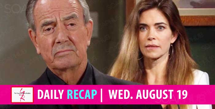 The Young and the Restless Recap: Victoria Stands Up To Daddy… Daddy Pouts…