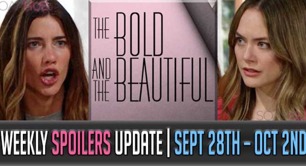 The Bold and the Beautiful Spoilers Weekly Update: An Addiction Unravels