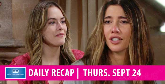 The Bold and the Beautiful Recap September 24 2020