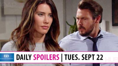 The Bold and the Beautiful Spoilers: Liam And Steffy Have It Out