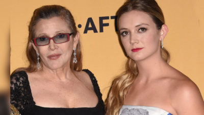 Carrie Fisher’s Daughter Billie Lourd and Fiancé Welcome a Son