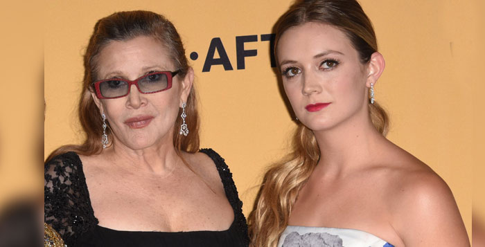 Carrie Fisher and Billie Lourd