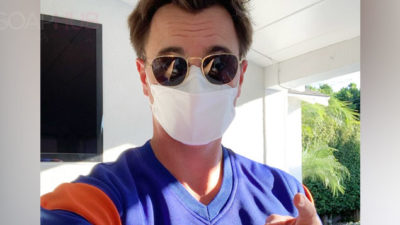 The Bold and the Beautiful News: Darin Brooks Has A Masking Message