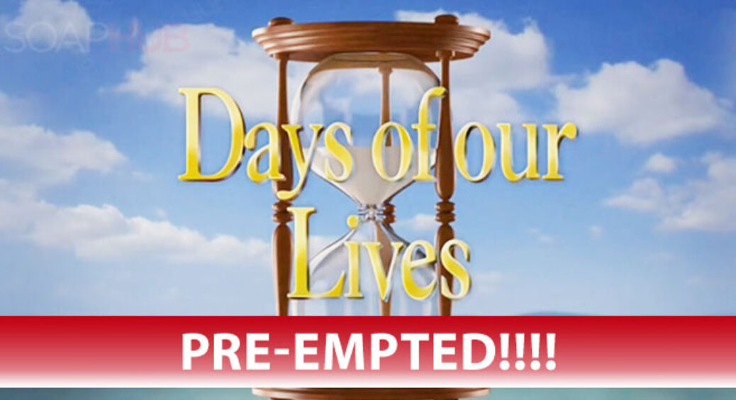 Days of our Lives News: NBC Soap Pre-Empted Again For Sports