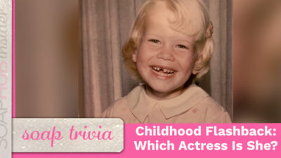 Who Did This Broadly Grinning Cutie Grow Up To Play On Soaps?