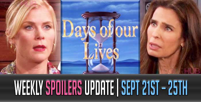 Days of our Lives Spoilers Weekly Update: A Tearful Goodbye