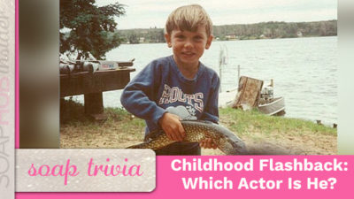 Who Did This Successful Little Fisherman Grow Up To Play On Soaps?