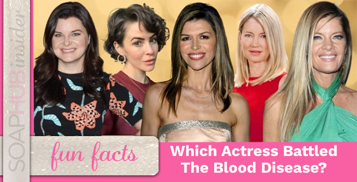 Which Soap Star Overcame Immune Thrombocytopenia As A Teenager?