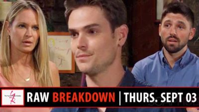 The Young and the Restless Spoilers Raw Breakdown: Noah’s Home And Adam Gets An Earful