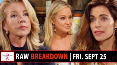 The Young and the Restless Spoilers Raw Breakdown: Little Fires Everywhere