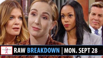 The Young and the Restless Spoilers Raw Breakdown: Amanda Does The Hilary Tour