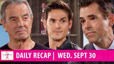 The Young and the Restless Recap: Billy Buys a Clue