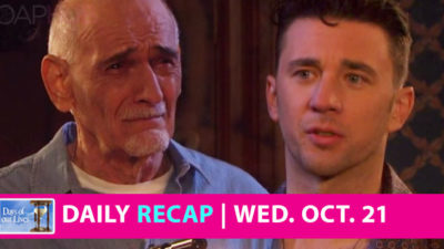 Days of our Lives Recap: Rolf’s Heartbreak As Chad Destroys His Life’s Work