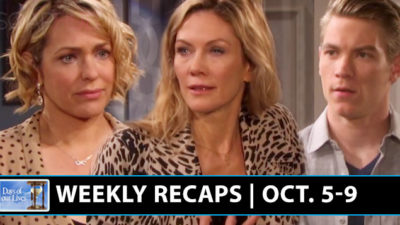 Days of Our Lives Recap: Accusations and Indefensible Acts