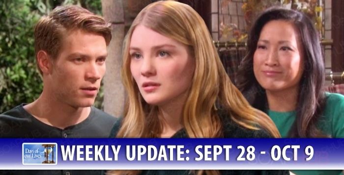Days of our Lives Spoilers Update Sept 28 - Oct 9