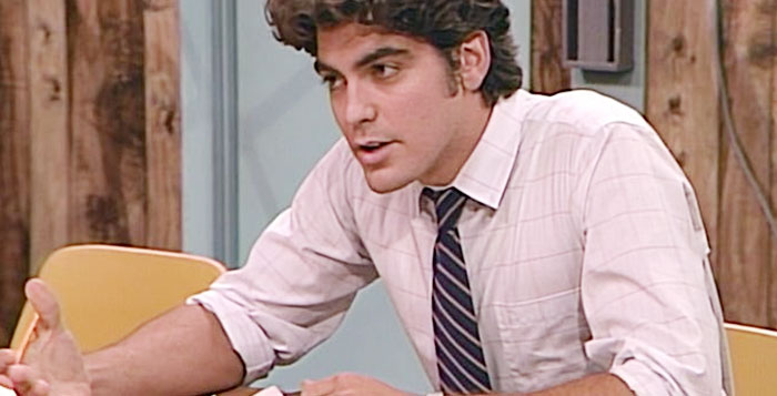 George Clooney on Roseanne