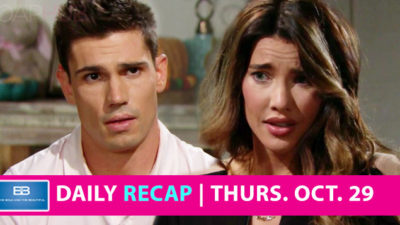 The Bold and the Beautiful Recap: Finn Raised A Big Red Flag