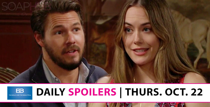 The Bold and the Beautiful Spoilers October 22 2020