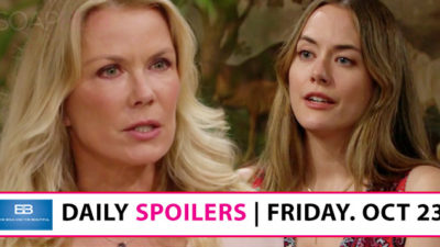 The Bold and the Beautiful Spoilers: Brooke Has A Warning For Hope