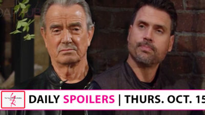 The Young and the Restless Spoilers: Victor and Nick Play Peacemakers