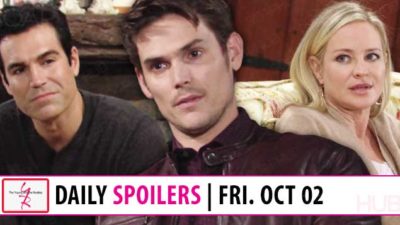 The Young and the Restless Spoilers: Adam Comes Between Sharon and Rey – Again