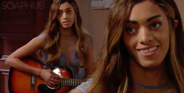The Bold and the Beautiful Star Kiara Barnes Performs 'I'm Just Fine'