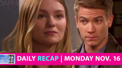 Days of our Lives Recap: A Visit With Tripp Pushed Allie To Make A Call