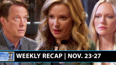 Days of Our Lives Recaps: Thankfulness And Forgiveness