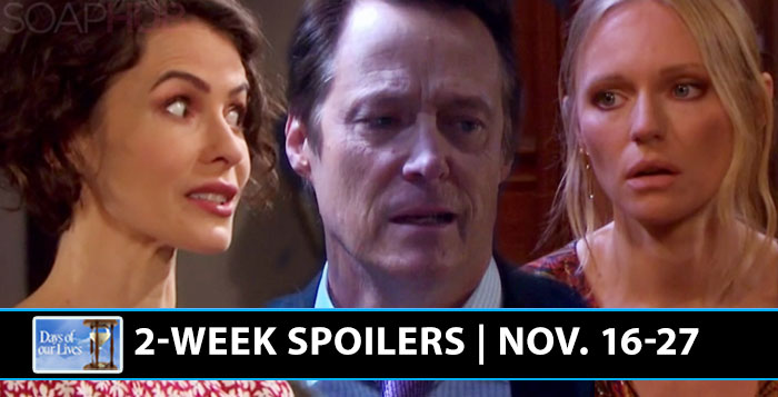 Days of Our Lives Spoilers November 16 2020