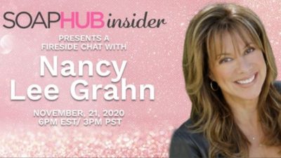 RSVP to Join General Hospital Star Nancy Lee Grahn for A Video Fireside Chat