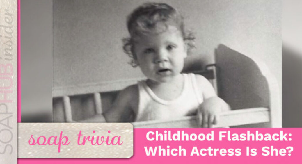 Who Did This Penned-Up Little Lady Grow Up To Play On Soaps?