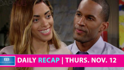 The Bold and the Beautiful Recap: Zoe Was Saved By The Bell