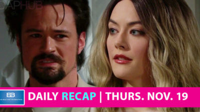 The Bold and the Beautiful Recap: Thomas Went Into Full Crisis Mode