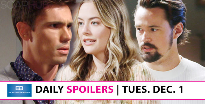 The Bold and the Beautiful Spoilers December 1 2020
