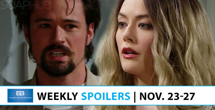 The Bold and the Beautiful Spoilers November 23 2020