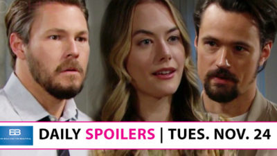 The Bold and the Beautiful Spoilers: Liam Crashes The Party