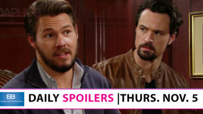 The Bold and the Beautiful Spoilers: Knock, Knock Thomas