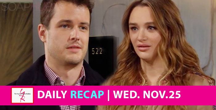 The Young and the Restless Recap November 25 2020